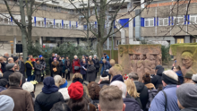 Foto vom Gedenken beim Block der Frauen.