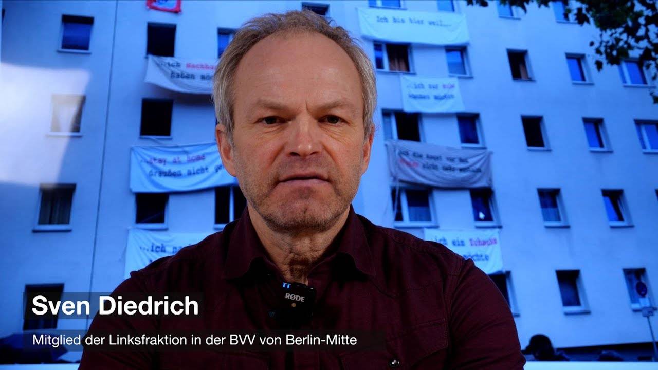Linksfraktion gegen faulen Kompromiss an der Habersaathstr. 40-48